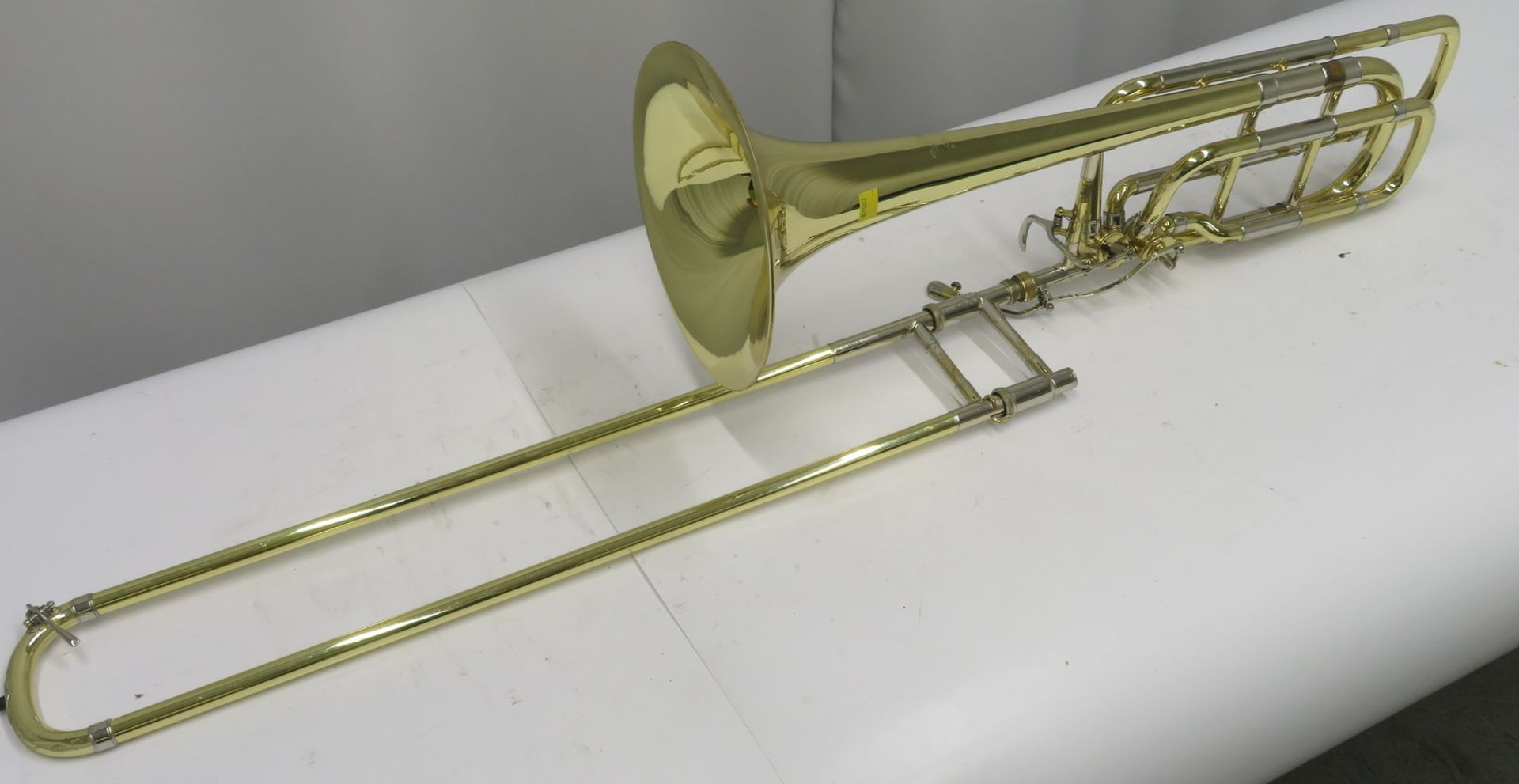 Bach Stradivarius model 50B bass trombone with case. Serial number: 63310. - Image 4 of 18