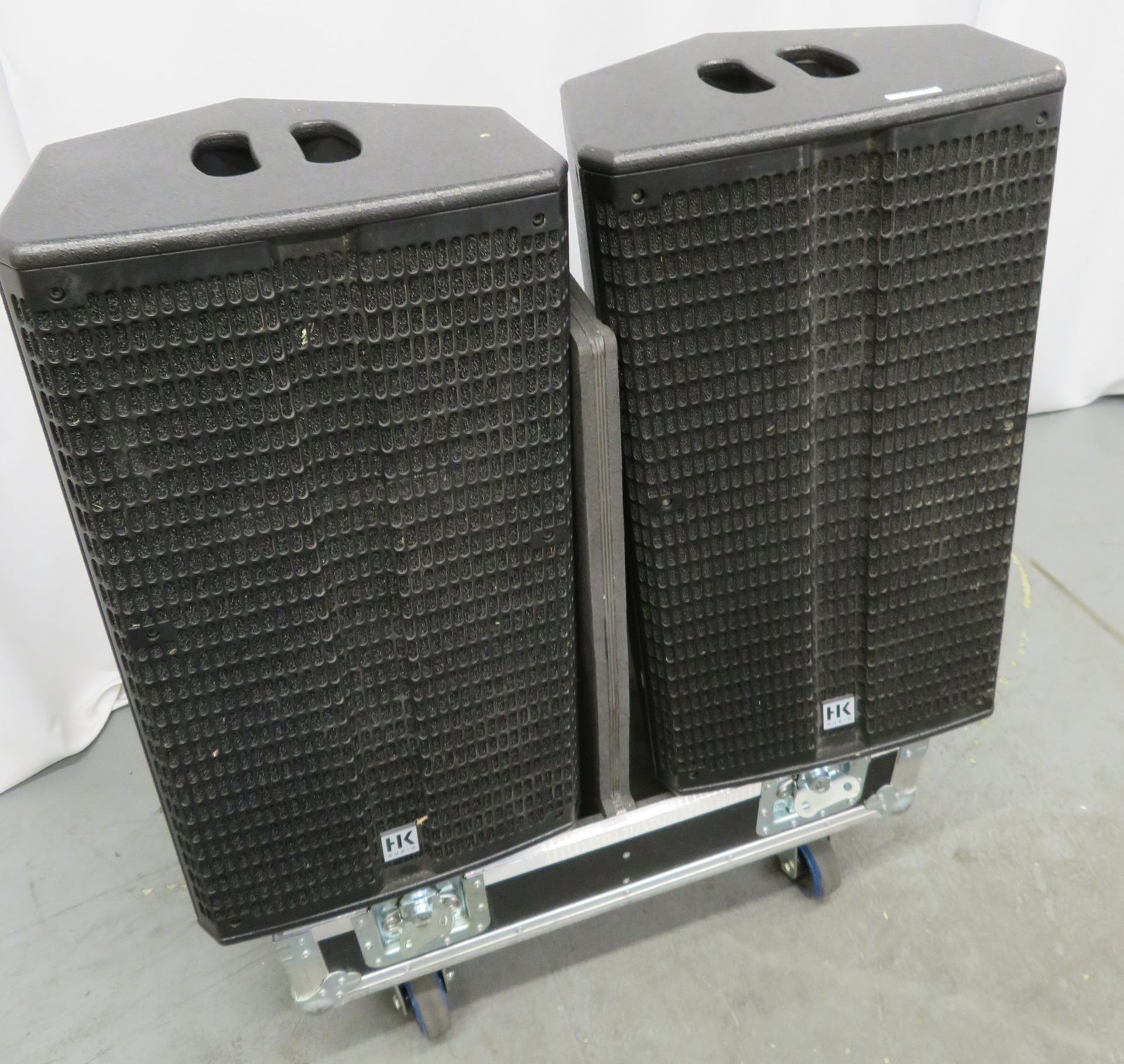 2x HK Audio 112XA monitor speakers. Serial numbers: 20312075 & 20308508. - Image 3 of 8