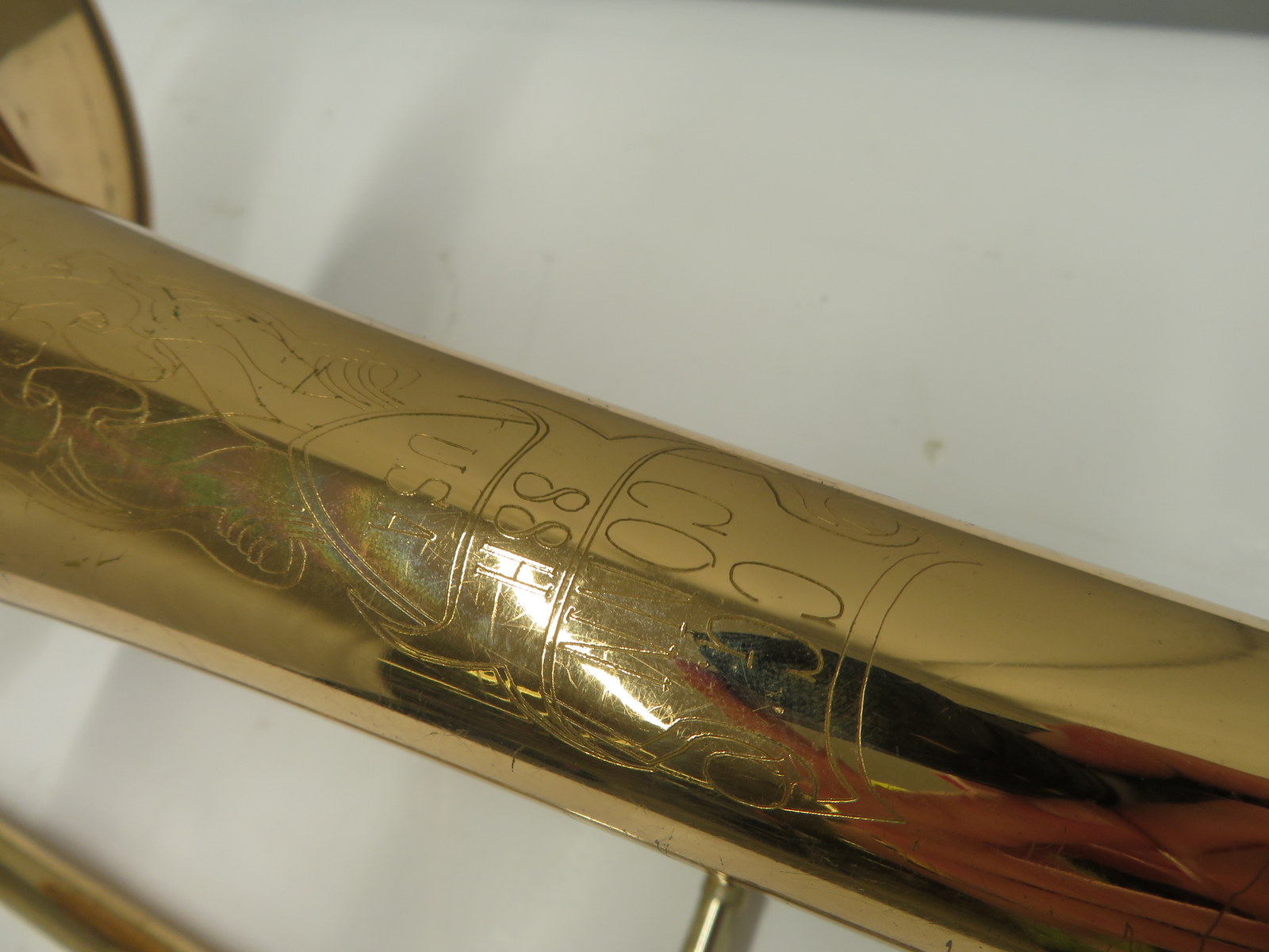 Conn 88H trombone with case. Serial number: 206181. - Image 9 of 16