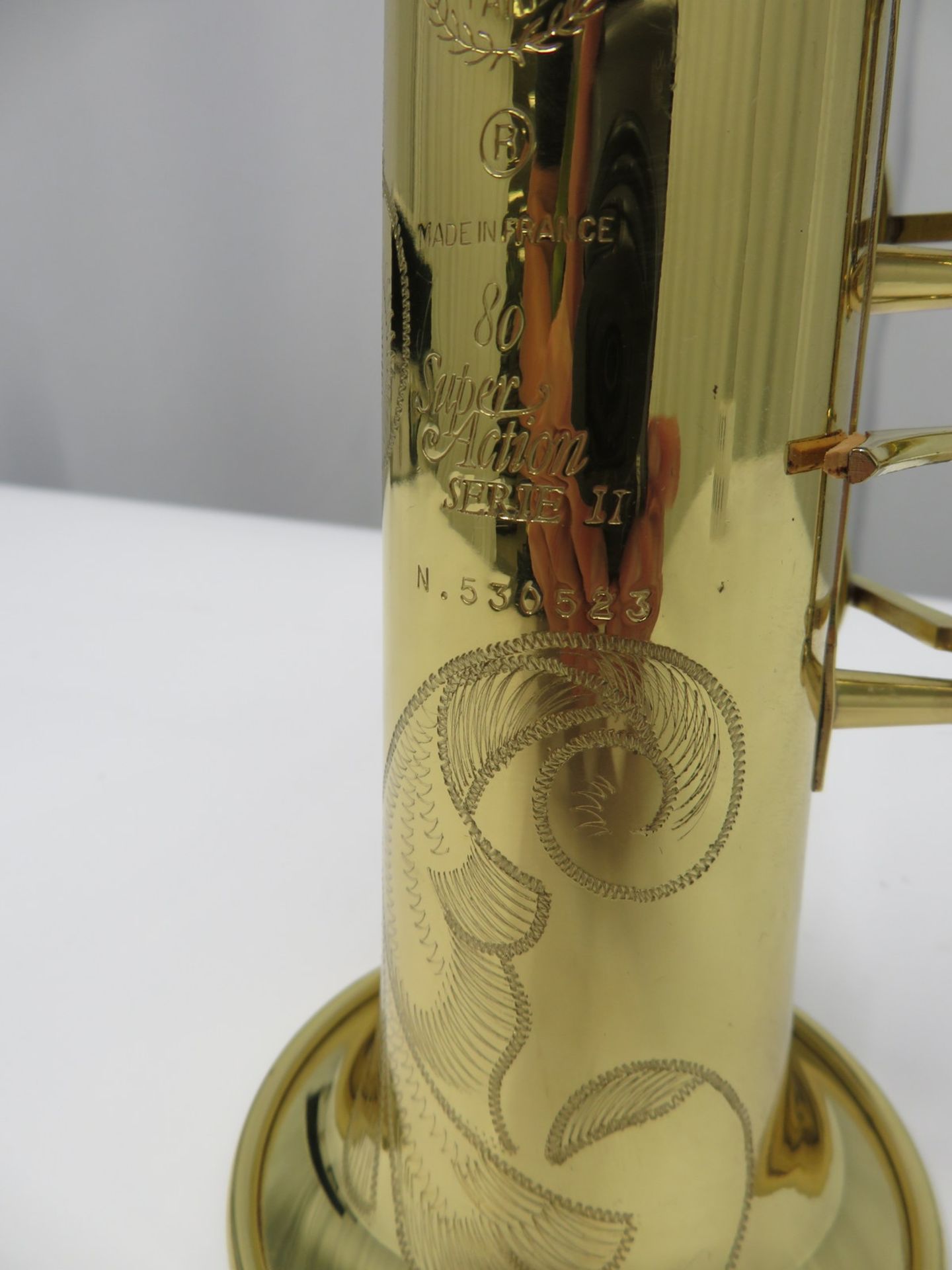 Henri Selmer 80 super action series 2 soprano saxophone with case. Serial number: N.530523. - Image 4 of 14