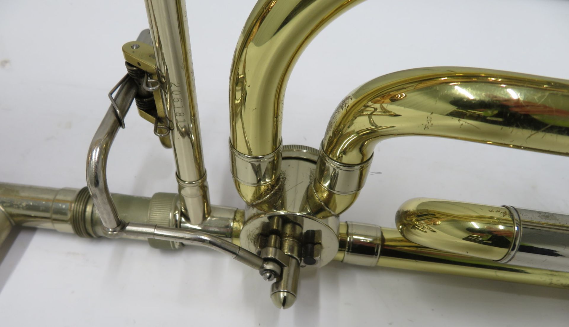 Conn 88H trombone with case. Serial number: 206181. - Image 6 of 16