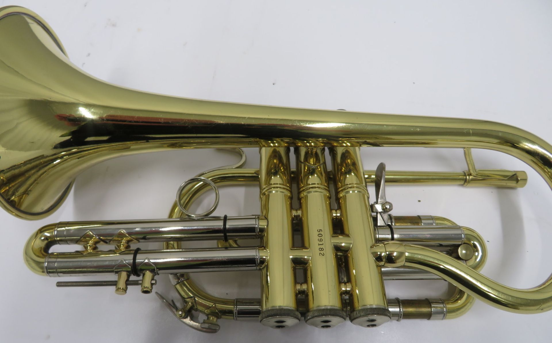 Bach Stradivarius model 184 cornet with case. Serial number: 509182. - Image 9 of 11