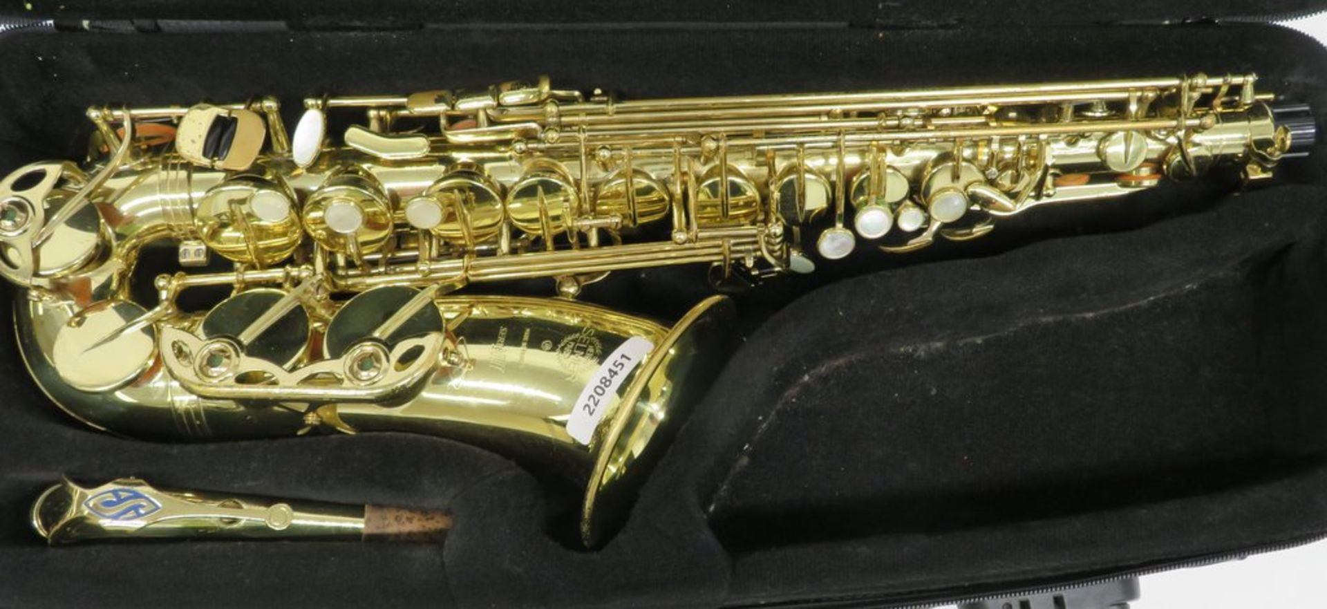 Henri Selmer 80 Super Action Serie 3 alto saxophone with case. Serial number: N.622903 - Image 2 of 21