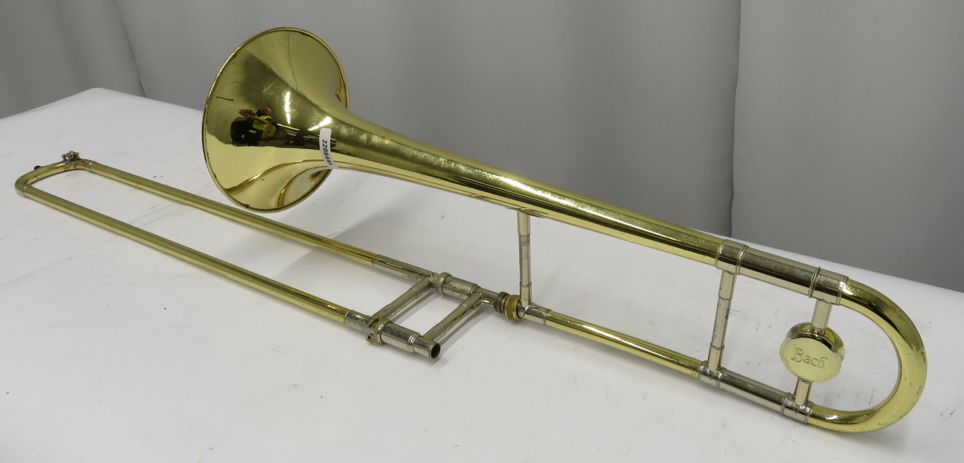 Bach Stradivarius model 36 trombone with case. Serial number: 17441. - Image 5 of 14