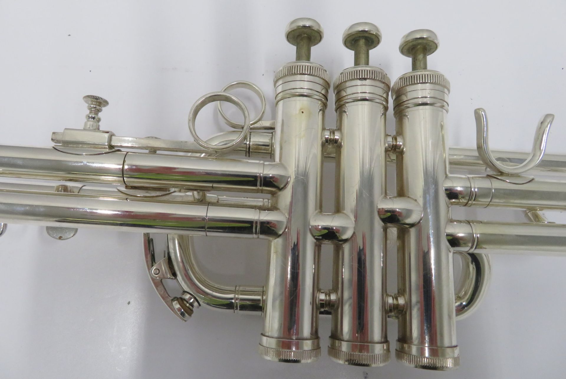 Besson BE706 International fanfare trumpet with case. Serial number: 885985. - Image 4 of 16