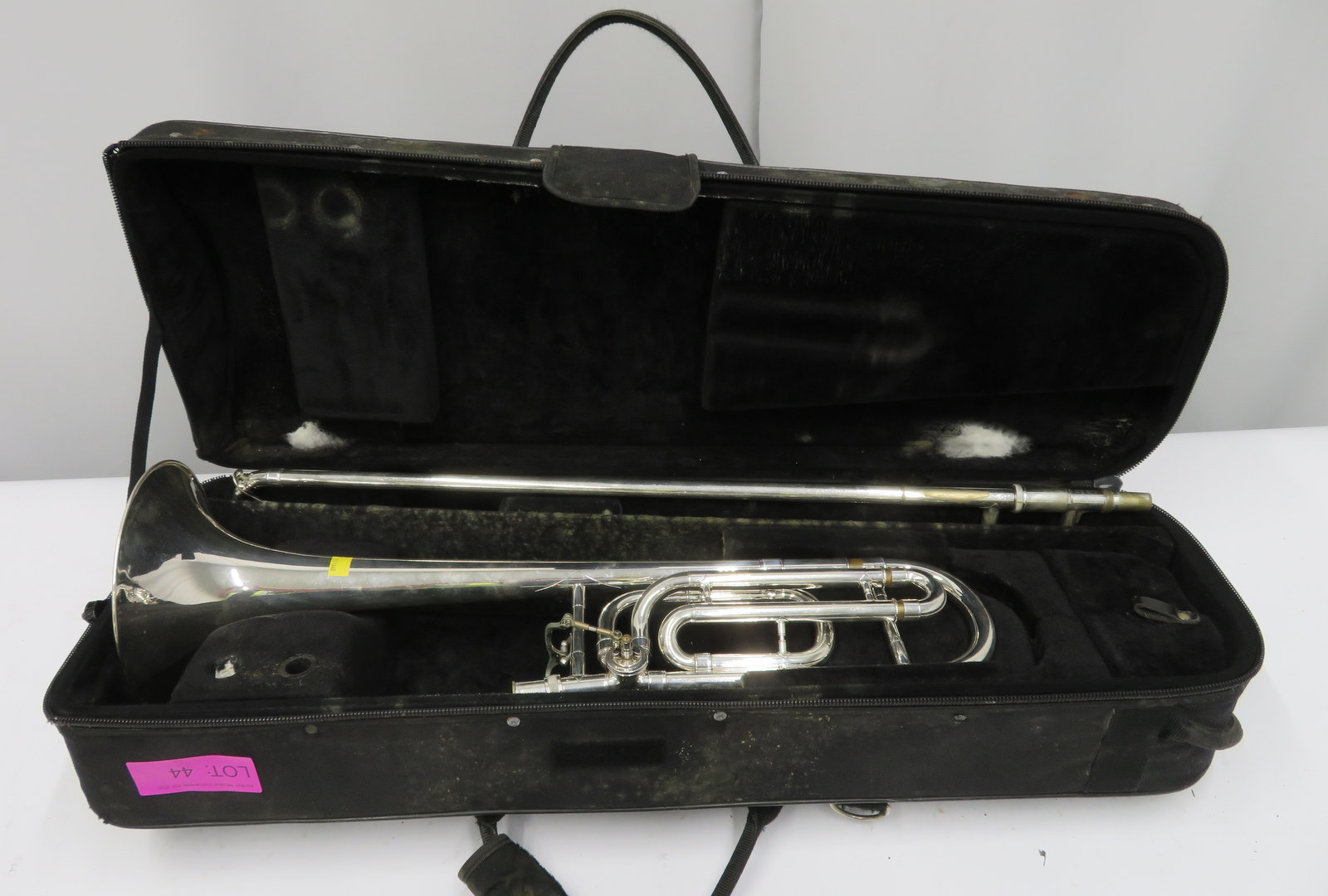 Bach Stradivarius model 42 trombone with case. Serial number: 96593.