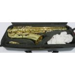 Henri Selmer 80 super action series 2 tenor saxophone with case. Serial number: N.613456.