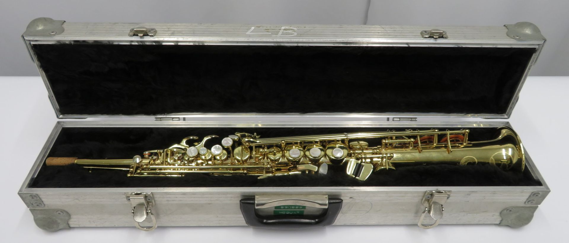 Henri Selmer 80 super action series 2 soprano saxophone with case. Serial number: N.530523.