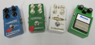 4x Overdrive pedals.