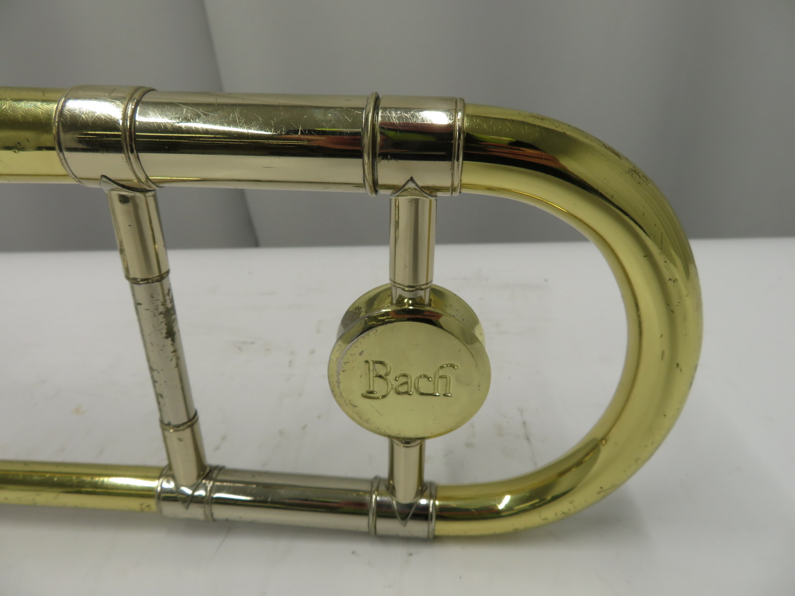 Bach Stradivarius model 36 trombone with case. Serial number: 17441. - Image 6 of 14