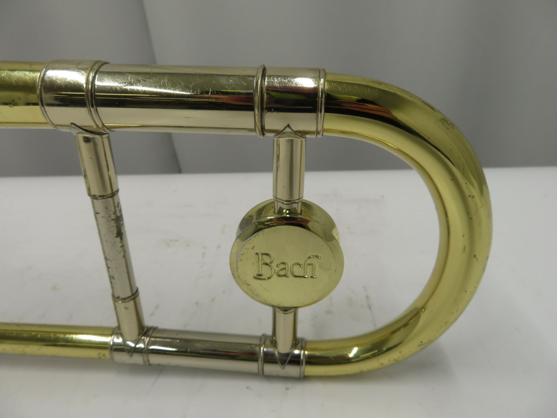 Bach Stradivarius model 36 trombone with case. Serial number: 17441. - Image 6 of 14