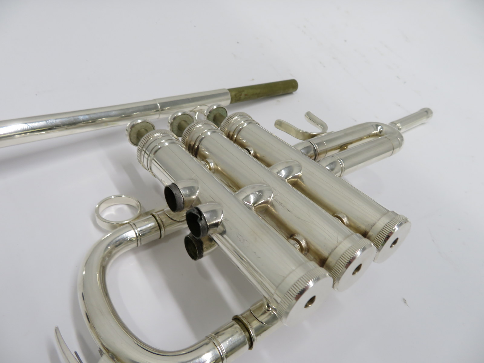 Besson BE706 International fanfare trumpet with case. Serial number: 885996. - Image 6 of 14