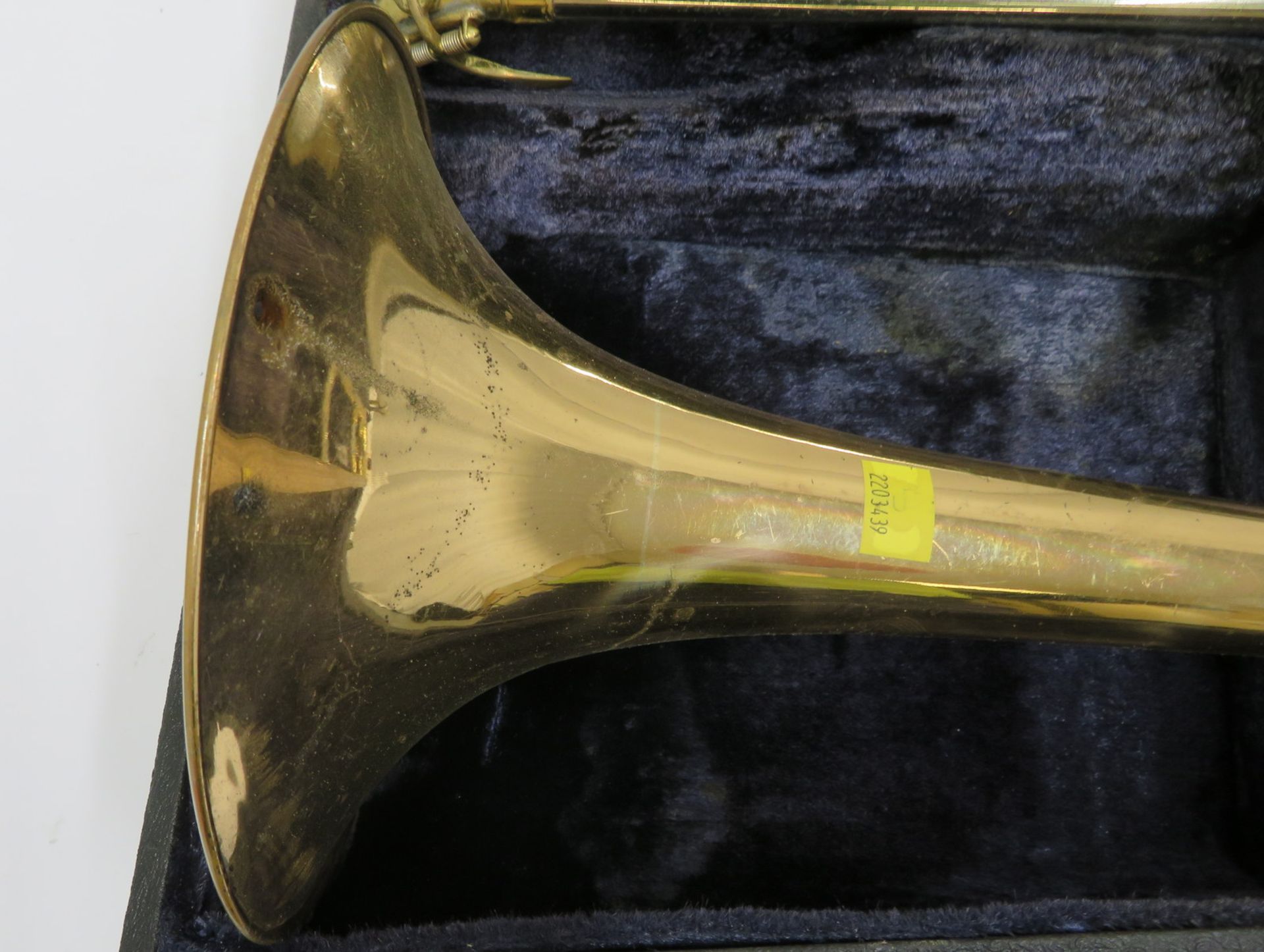 Boosey & Hawkes sovereign trombone with case. Serial number: 675255. - Image 4 of 14