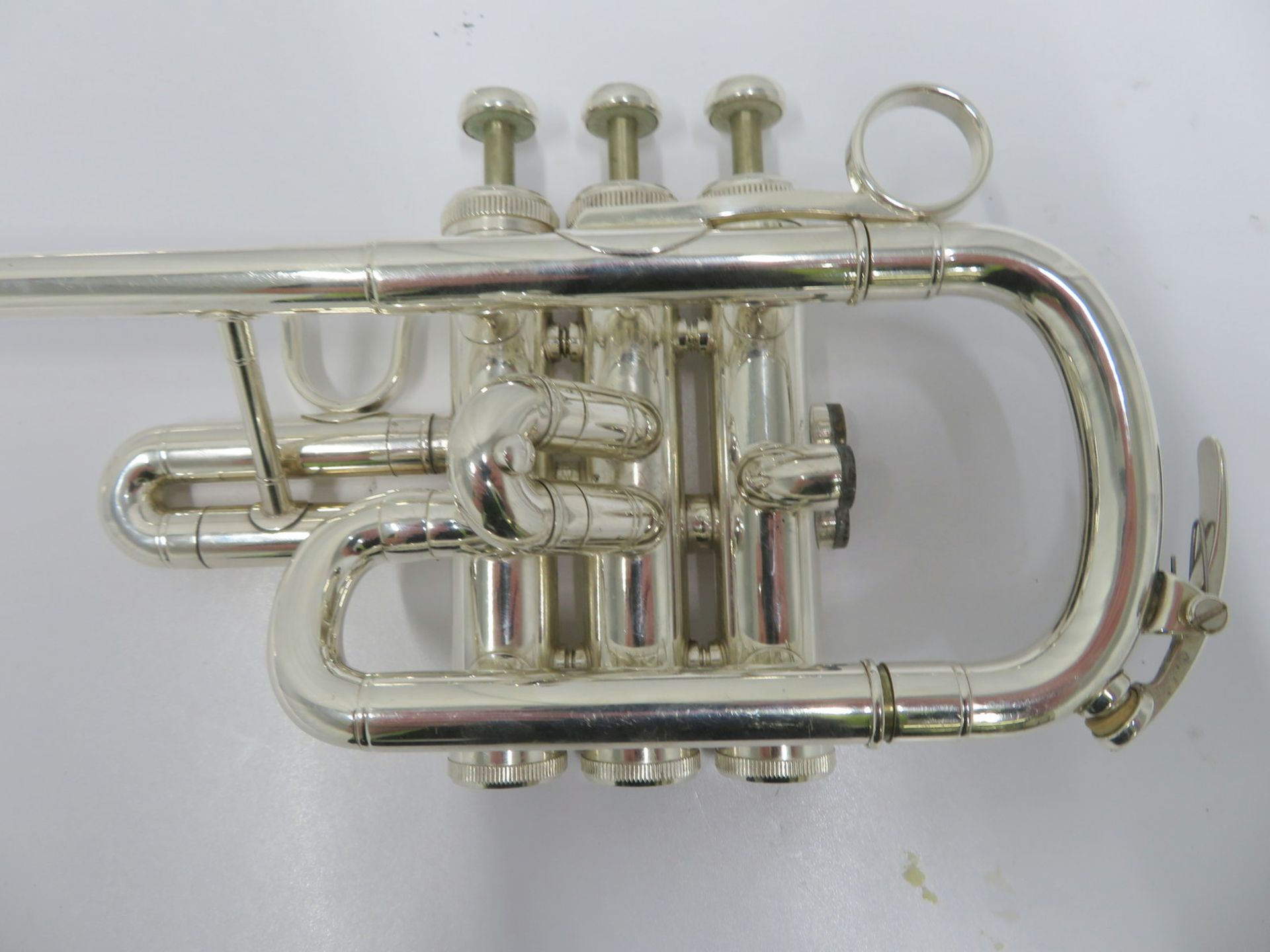 Besson BE706 International fanfare trumpet with case. Serial number: 885996. - Image 11 of 14