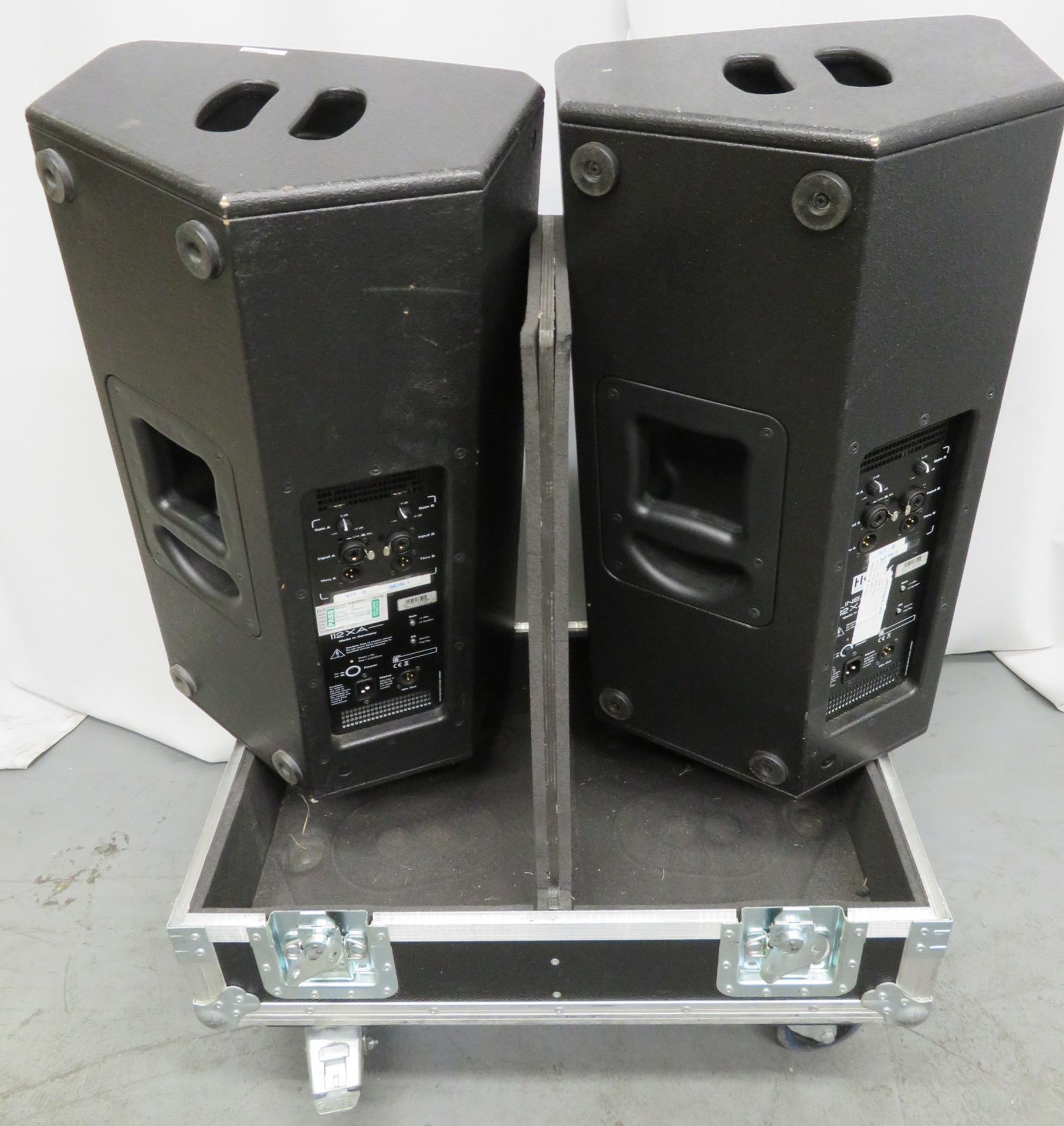 2x HK Audio 112XA monitor speakers. Serial numbers: 20312075 & 20308508. - Image 5 of 8