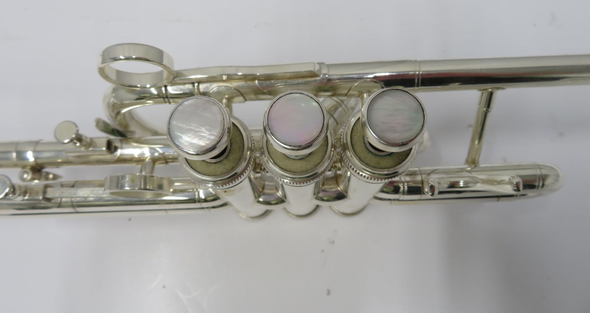 Besson BE706 International fanfare trumpet with case. Serial number: 885985. - Image 8 of 16