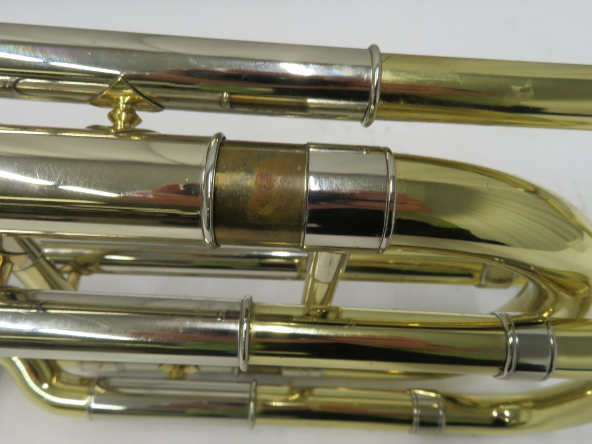 Bach Stradivarius model 50B bass trombone with case. Serial number: 63310. - Image 7 of 18