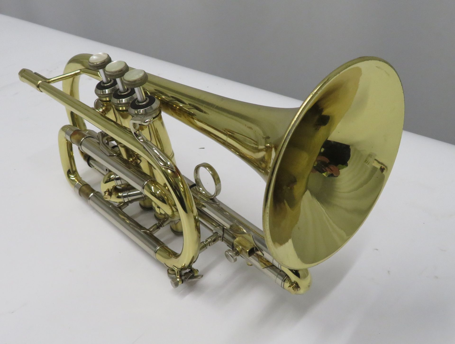 Bach Stradivarius model 184 cornet with case. Serial number: 509182. - Image 4 of 11