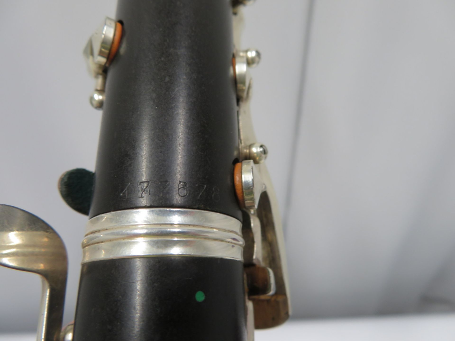 Buffet Crampon L Green clarinet with case. Serial number: 477678. - Image 11 of 19