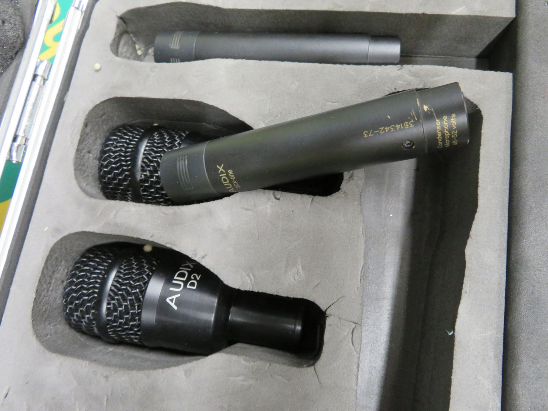 Audix drum mic set. Please see photographs for contents. - Image 7 of 8