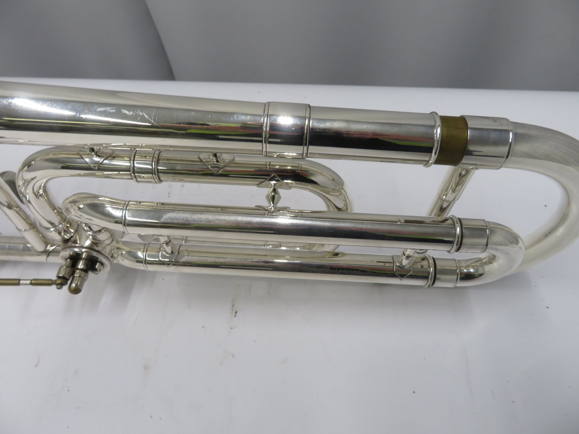 Bach Stradivarius model 42 trombone with case. Serial number: 96593. - Image 6 of 18