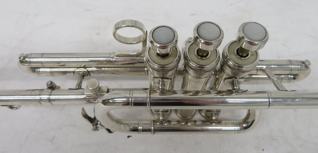 Besson 706 International fanfare trumpet with case. Serial number: 836298. - Image 9 of 14