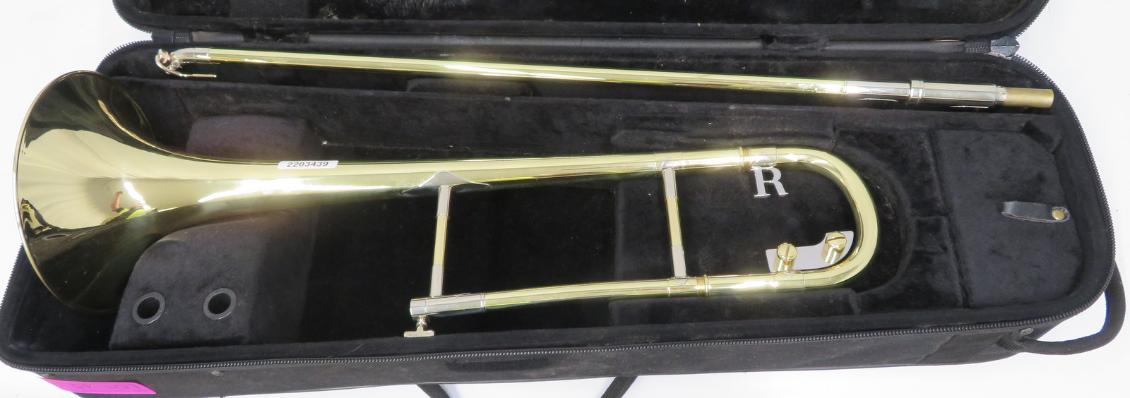 Rath R4 trombone with case. Serial number: R4158. - Image 2 of 17