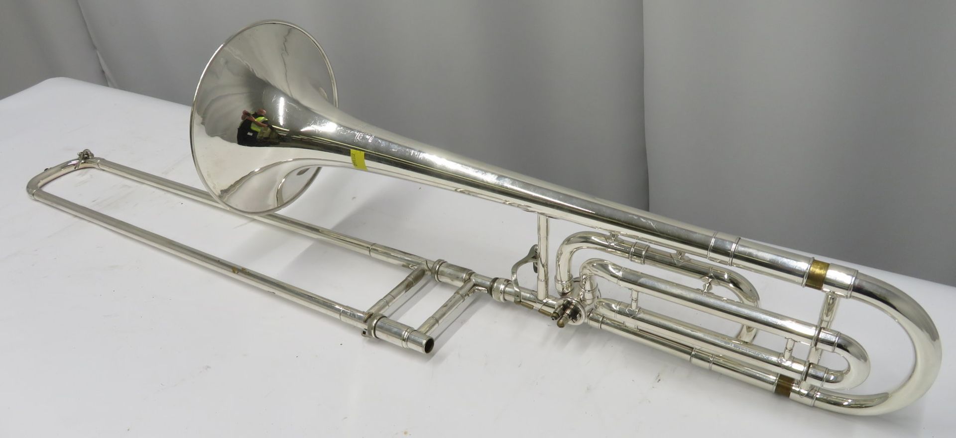 Bach Stradivarius model 42 trombone with case. Serial number: 96593. - Image 5 of 18