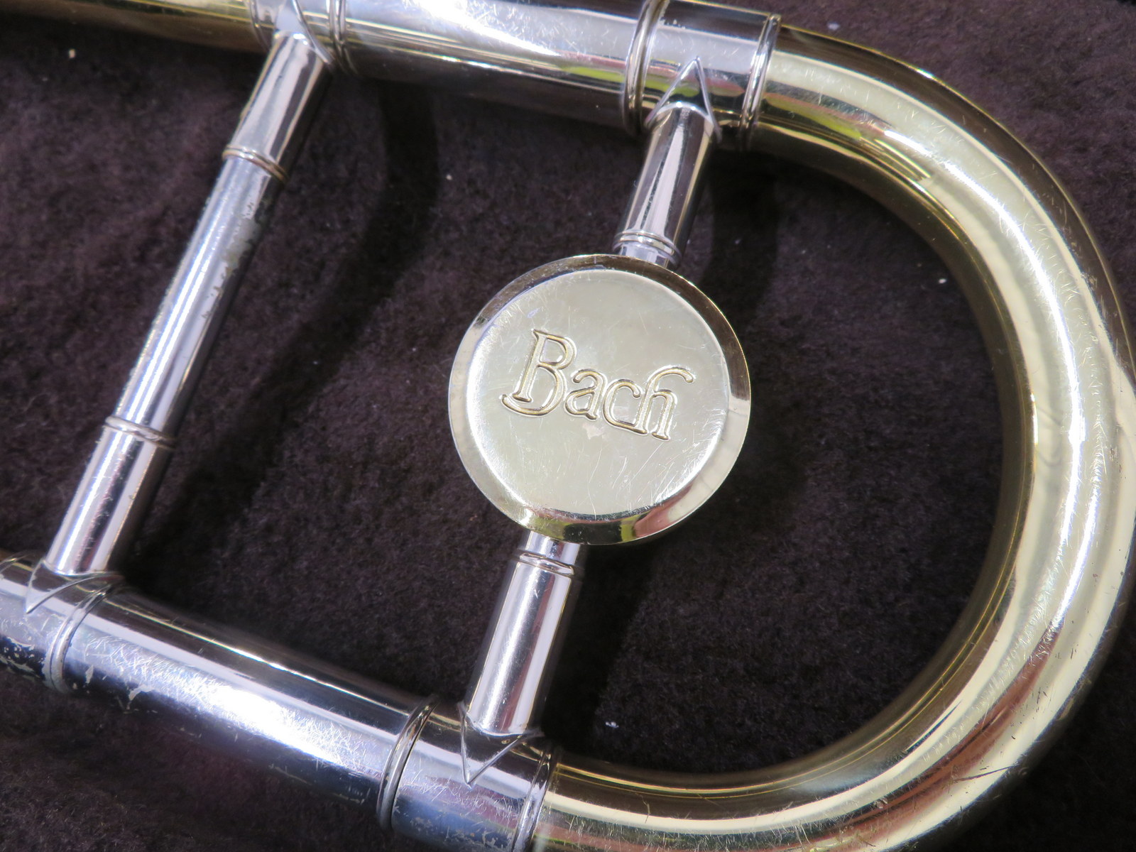 Bach Stradivarius model 36 trombone with case. Serial number: 17441. - Image 3 of 14