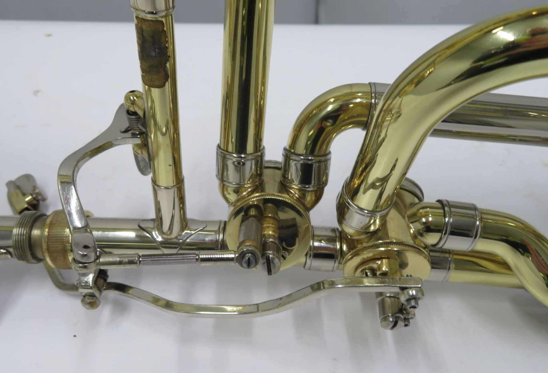 Bach Stradivarius model 50B bass trombone with case. Serial number: 63310. - Image 8 of 18