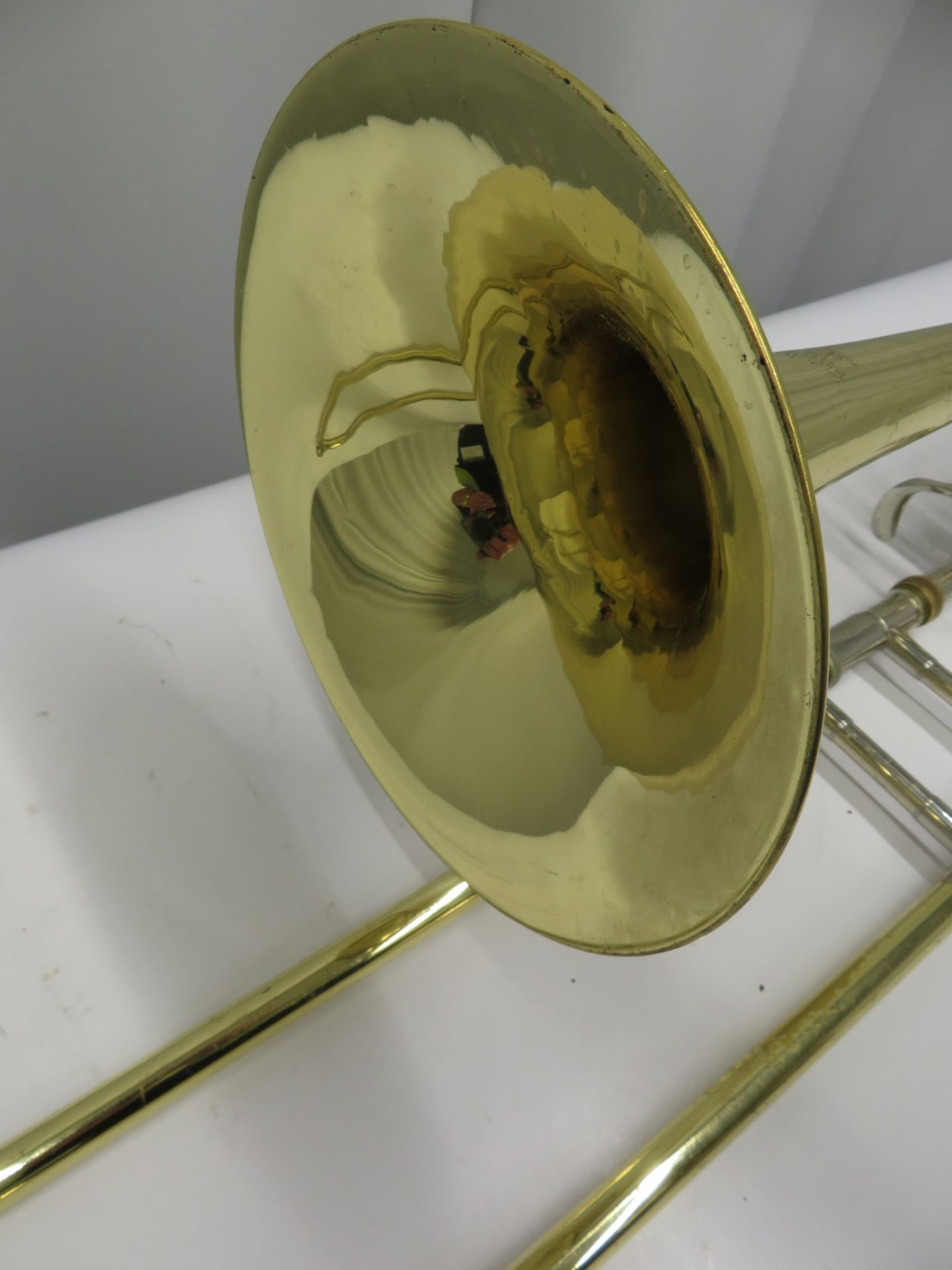 Bach Stradivarius model 42 trombone with case. Serial number: 23378. - Image 9 of 14