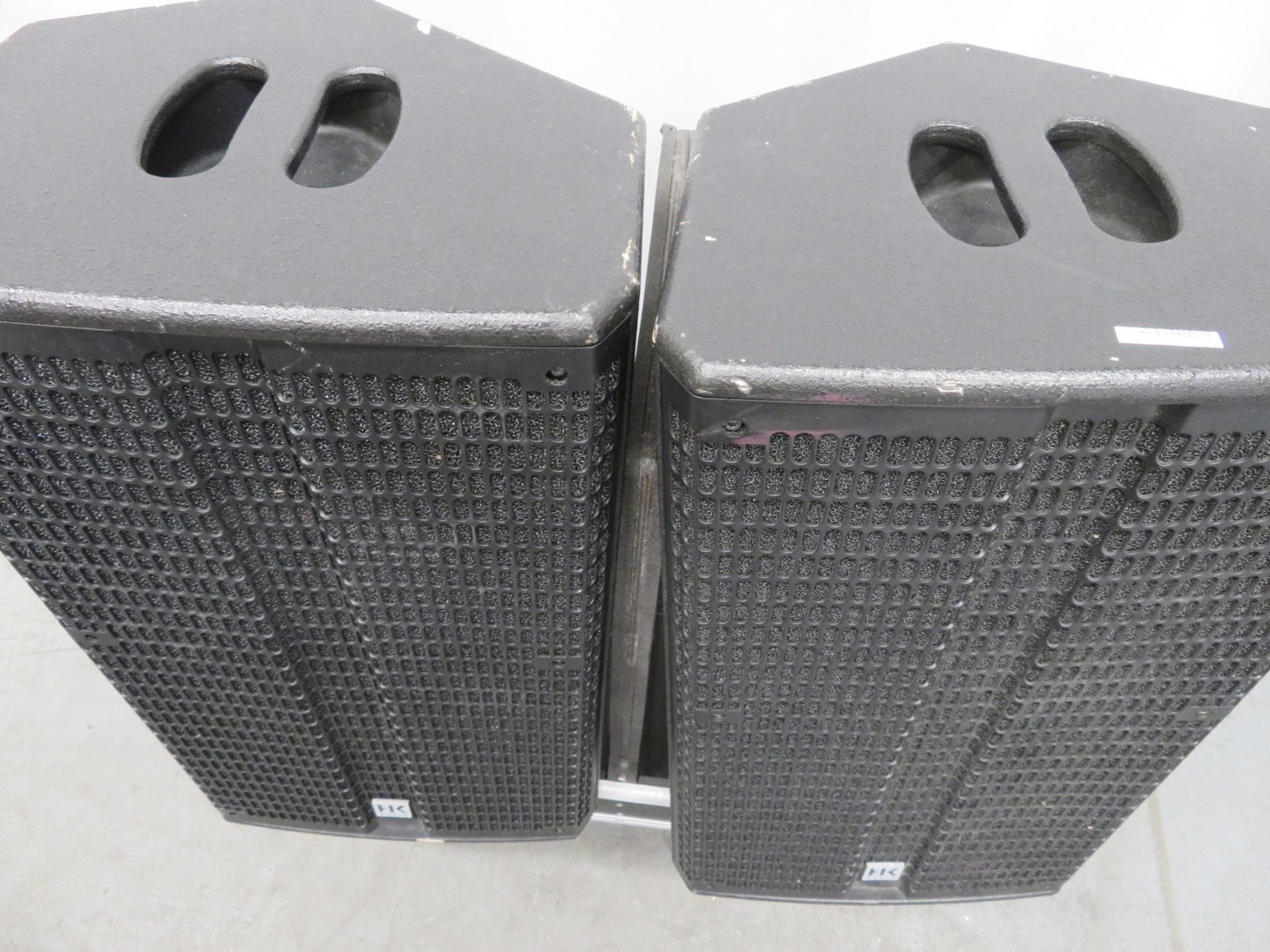 2x HK Audio 112XA monitor speakers. Serial numbers: 20312080 & 20312132. - Image 3 of 8