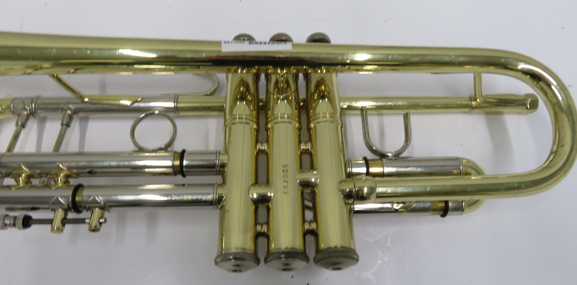 Bach Stradivarius model 37 ML trumpet with case. Serial number: 500793. - Image 9 of 12