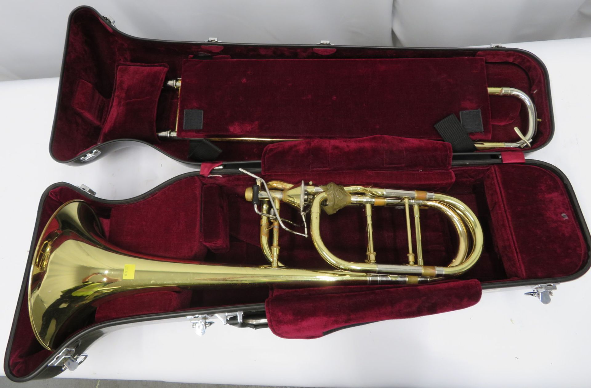 Edwards Instruments 1119CF trombone with case. Serial number: 0907037. - Image 2 of 19