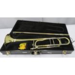 Conn 88H trombone with case. Serial number: 333952.