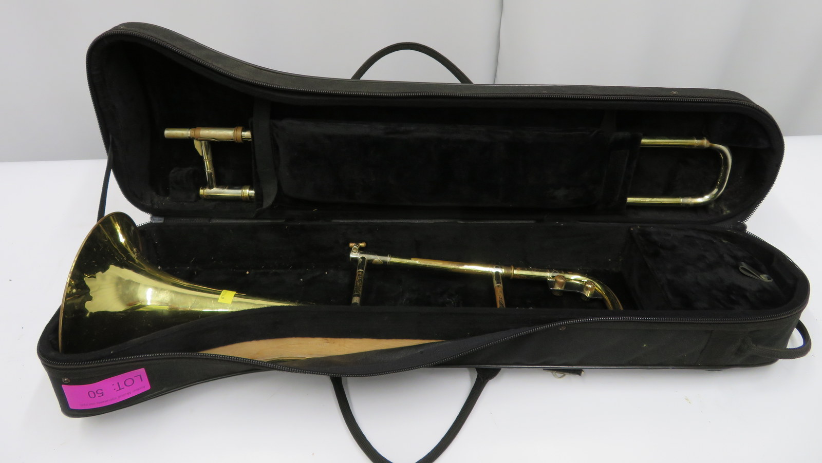 Rath R4 trombone with case. Serial number: R4144.