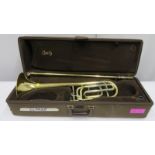 Bach Stradivarius model 42 trombone with case. Serial number: 41064.