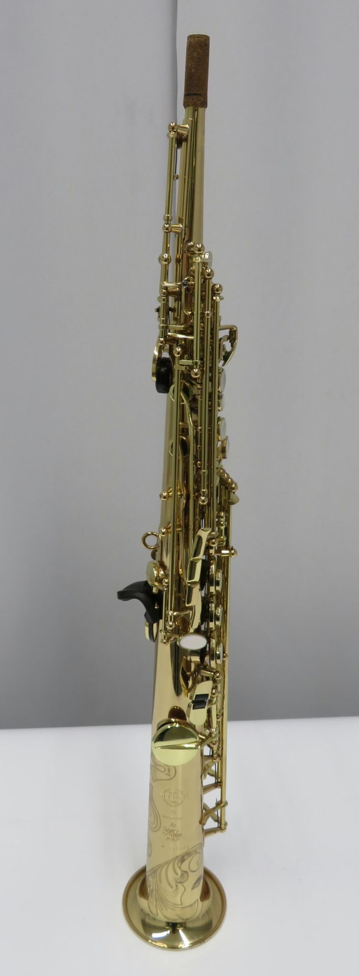 Henri Selmer 80 super action series 2 soprano saxophone with case. Serial number: N.533401. - Image 2 of 22