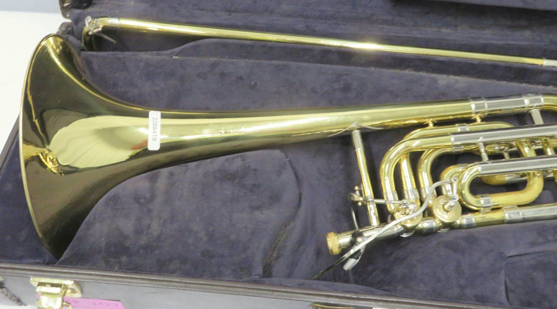 Bach Stradivarius model 50BL trombone with case. Serial number: 42323. - Image 2 of 18