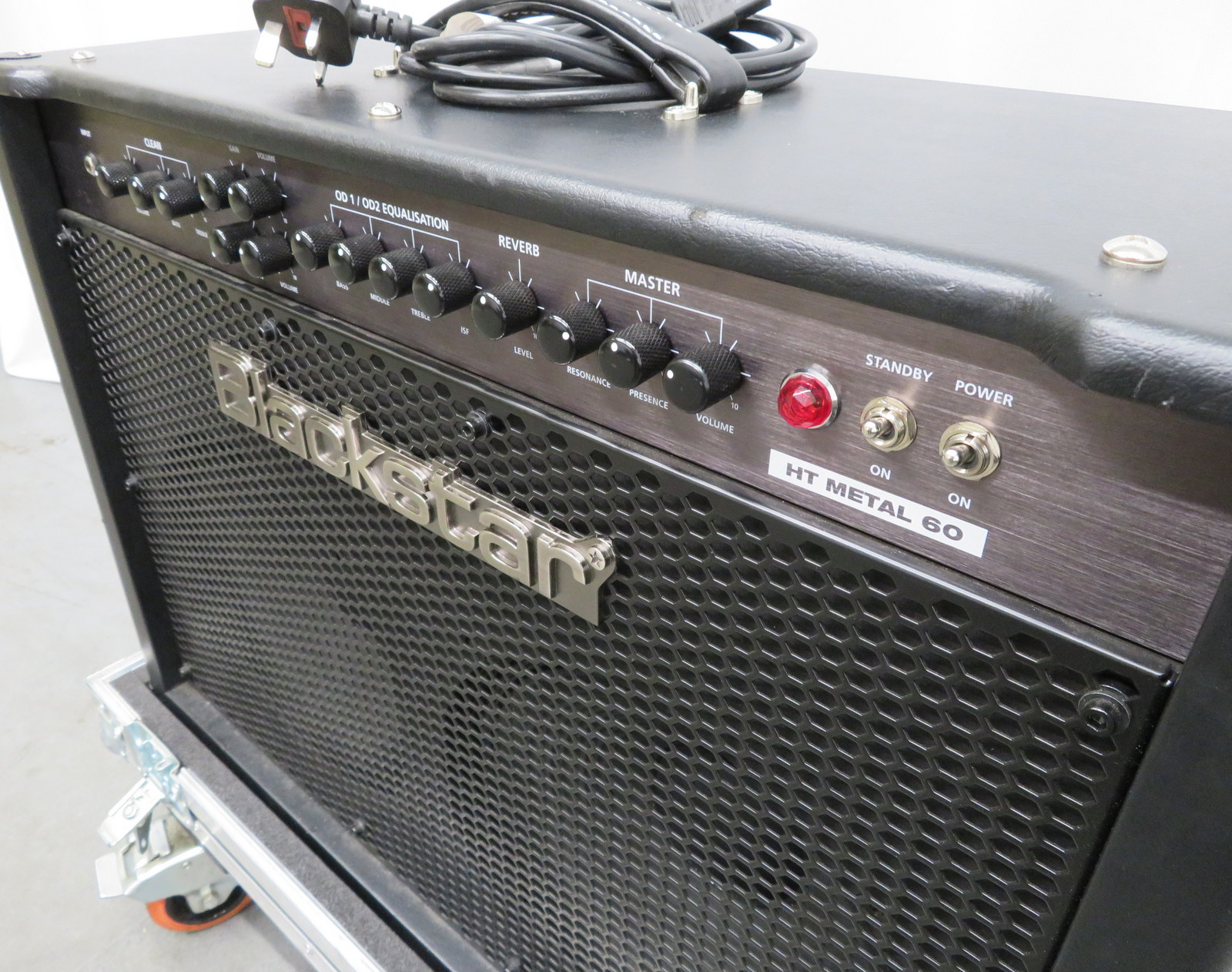 Blackstar HT Metal 60 guitar amp in flight case. Serial number: 131212HCB013. - Image 3 of 11