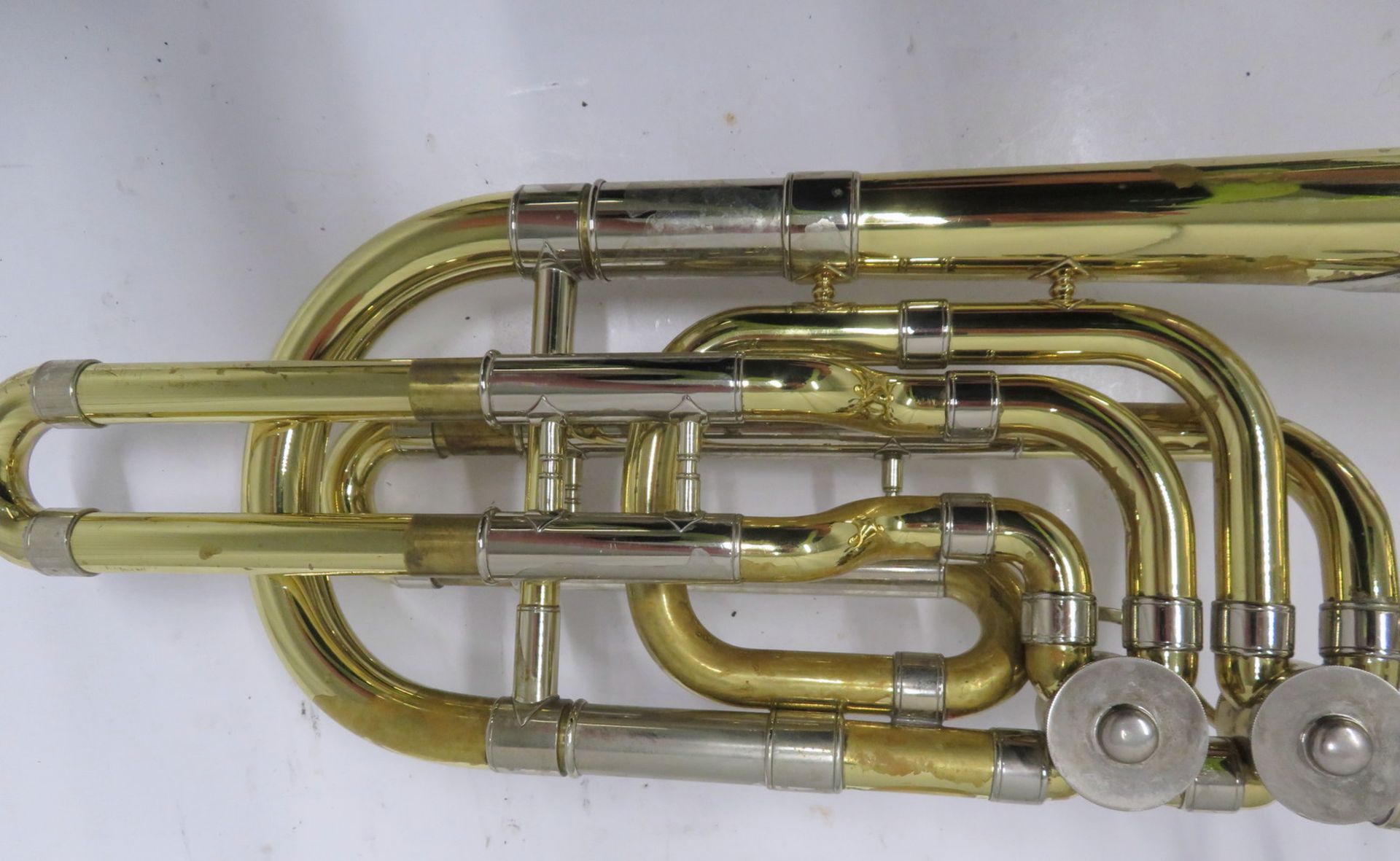 Bach Stradivarius model 50BL trombone with case. Serial number: 42323. - Image 15 of 18