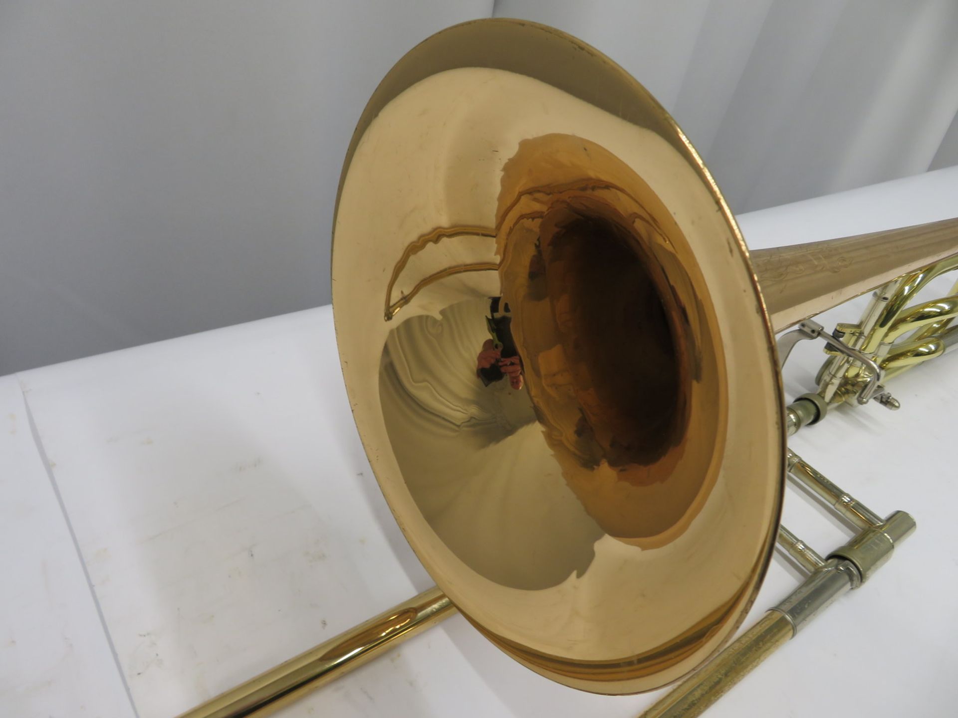 Conn 88H trombone with case. Serial number: 206181. - Image 11 of 16