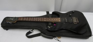 Ibanez RG Series electric guitar with case. Serial number: F0938483.