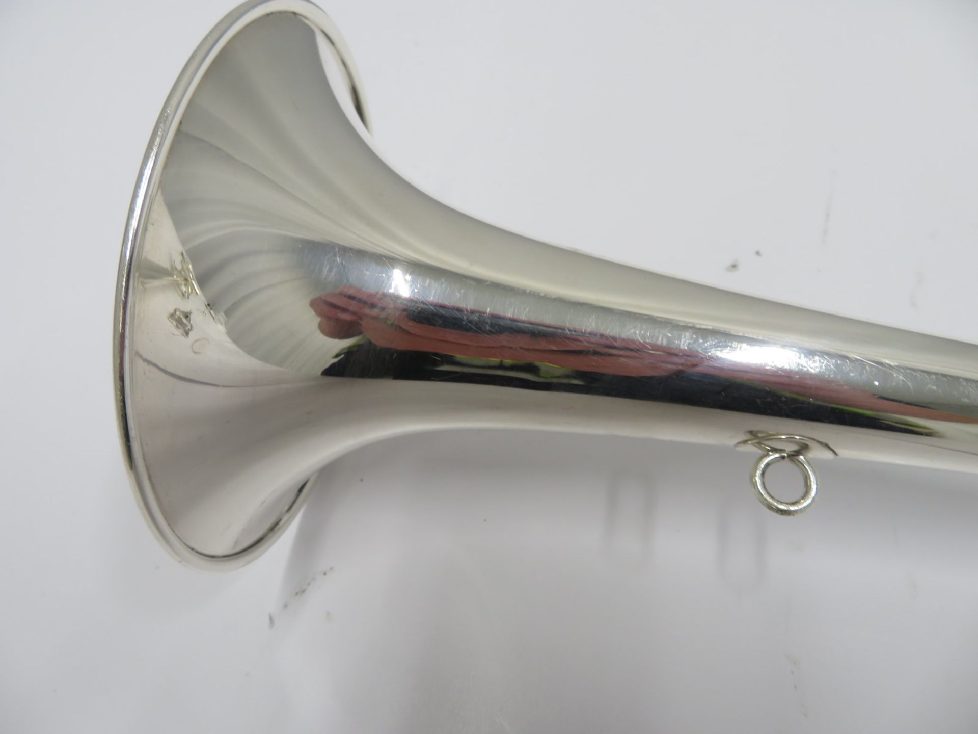 Besson BE706 International fanfare trumpet with case. Serial number: 885985. - Image 11 of 16