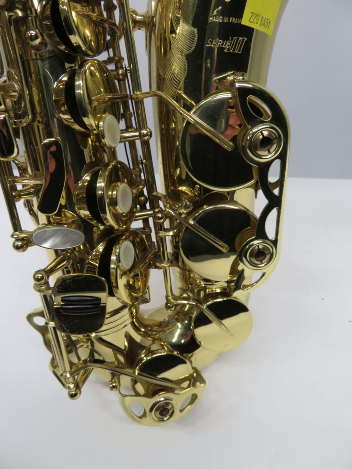 Henri Selmer Super Action 80 Series 3 tenor saxophone with case. Serial number: N.733160. - Image 7 of 14