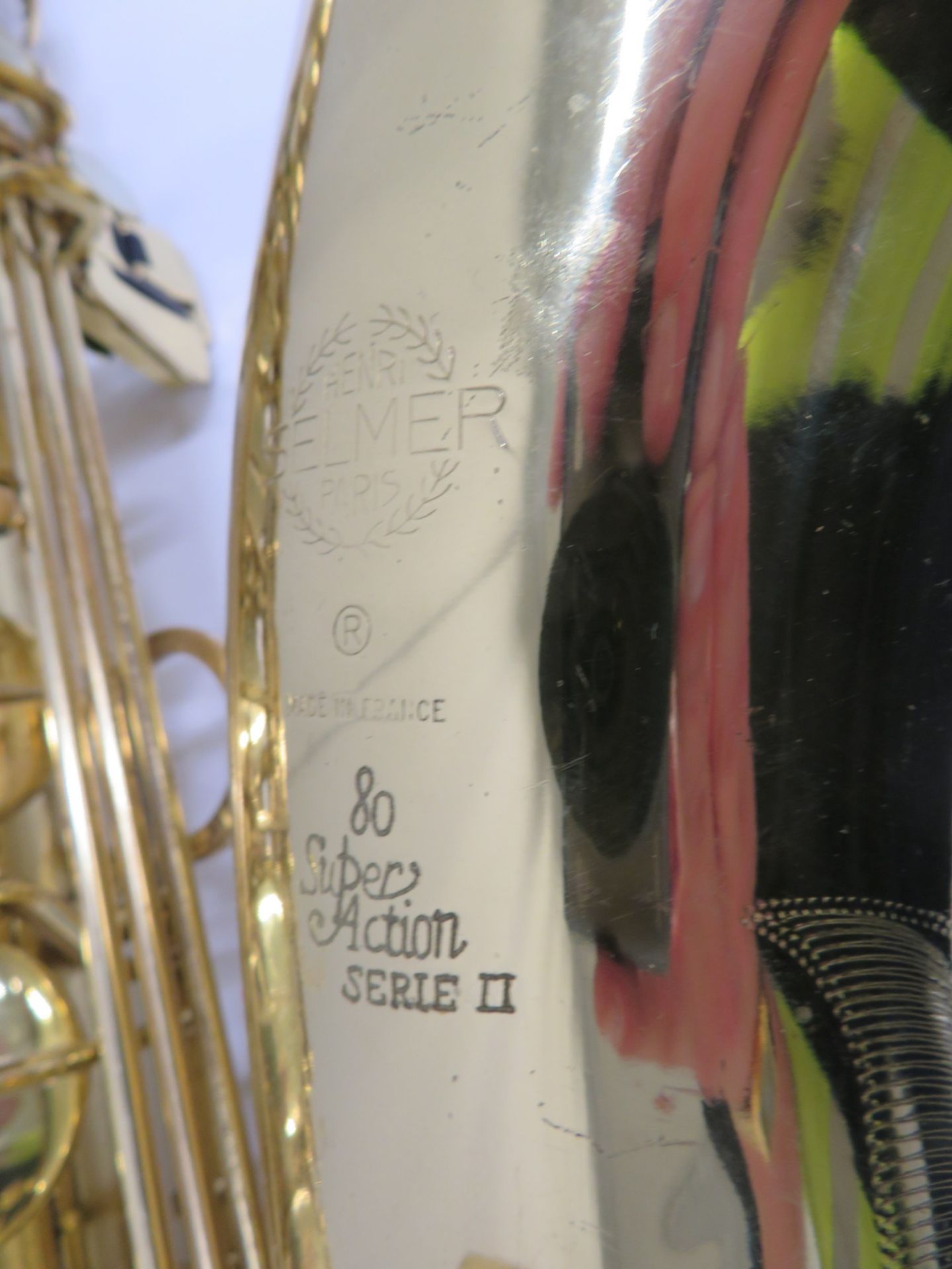 Henri Selmer 80 super action series 2 tenor saxophone with case. Serial number: N.613456. - Image 5 of 17