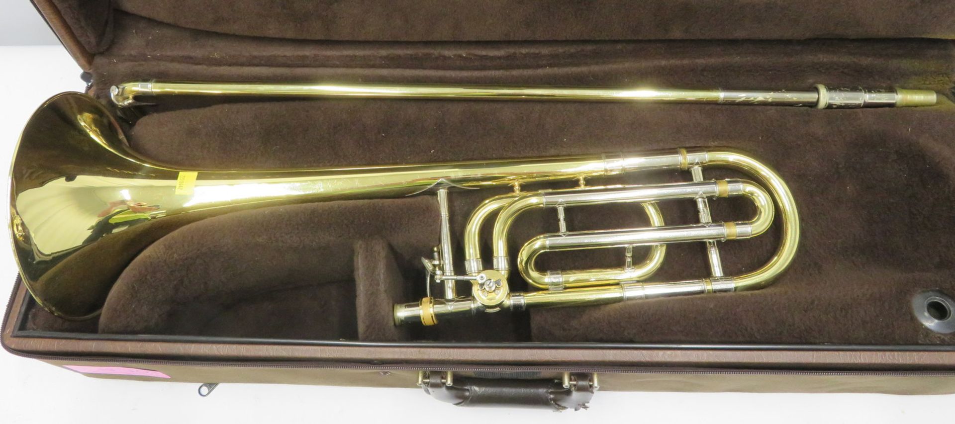 Bach Stradivarius model 42 trombone with case. Serial number: 28787. - Image 2 of 17