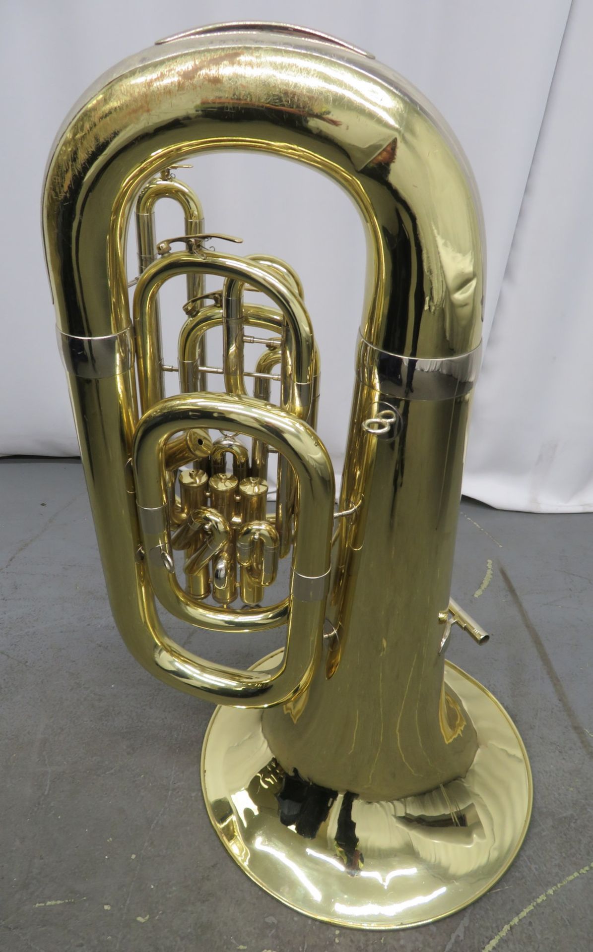 Miraphone Eeb 1261 tuba with case. Serial number: 9031538. - Image 8 of 18