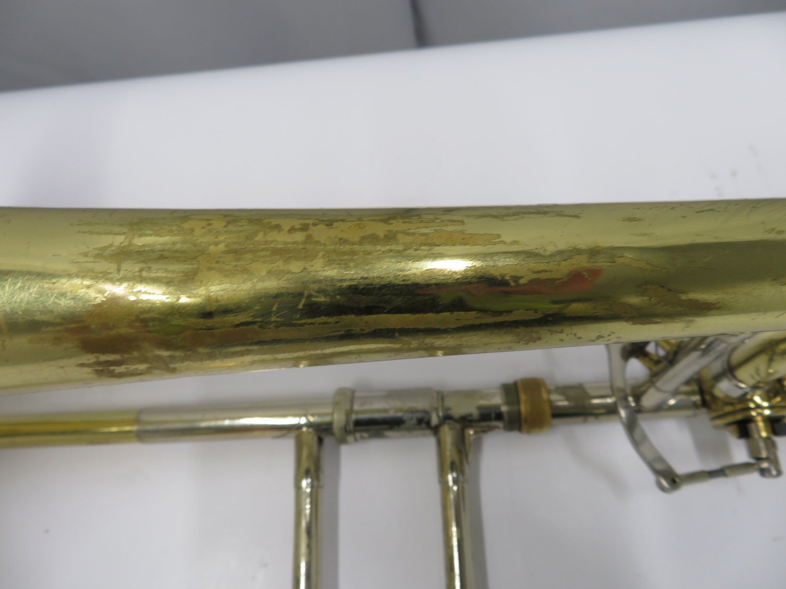 Bach Stradivarius model 42 trombone with case. Serial number: 89433. - Image 11 of 14