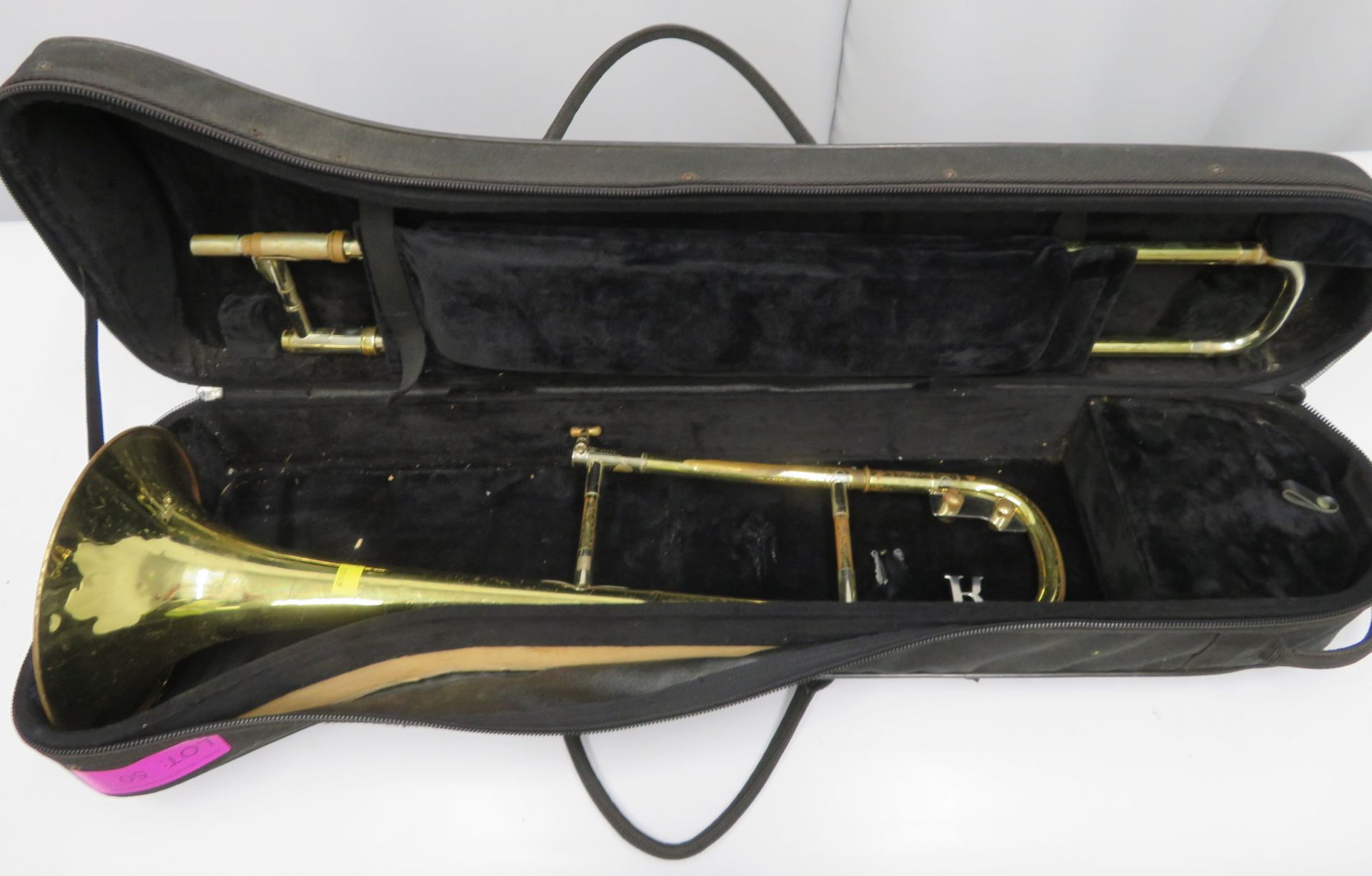 Rath R4 trombone with case. Serial number: R4144. - Image 2 of 16